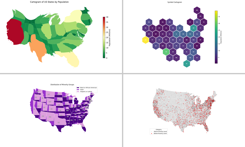 Cartogram Gallery