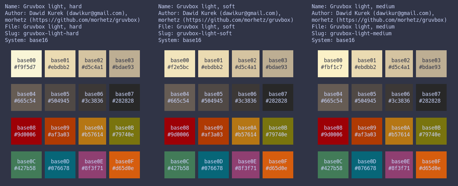 console output