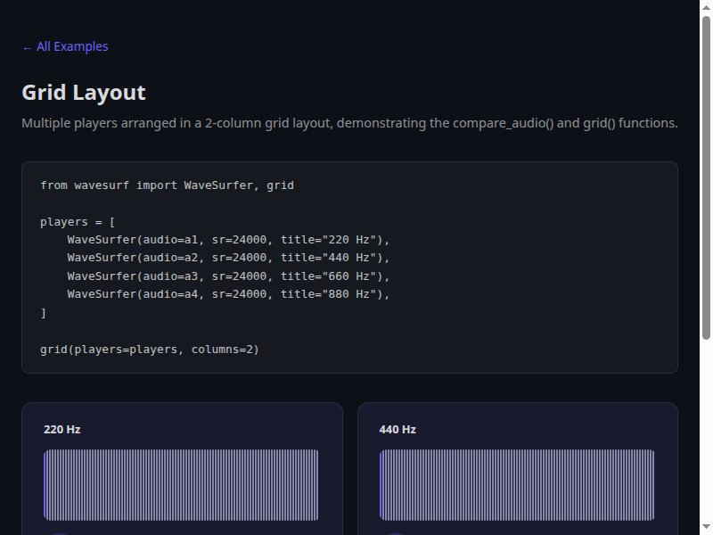 Grid Layout