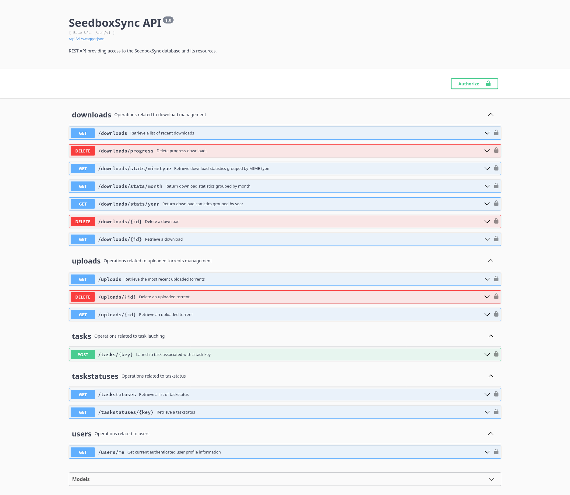 API SPEC
