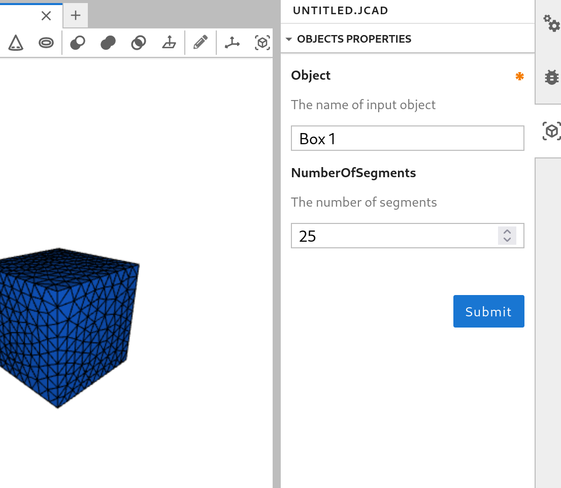 Configuring the mesh afterwards