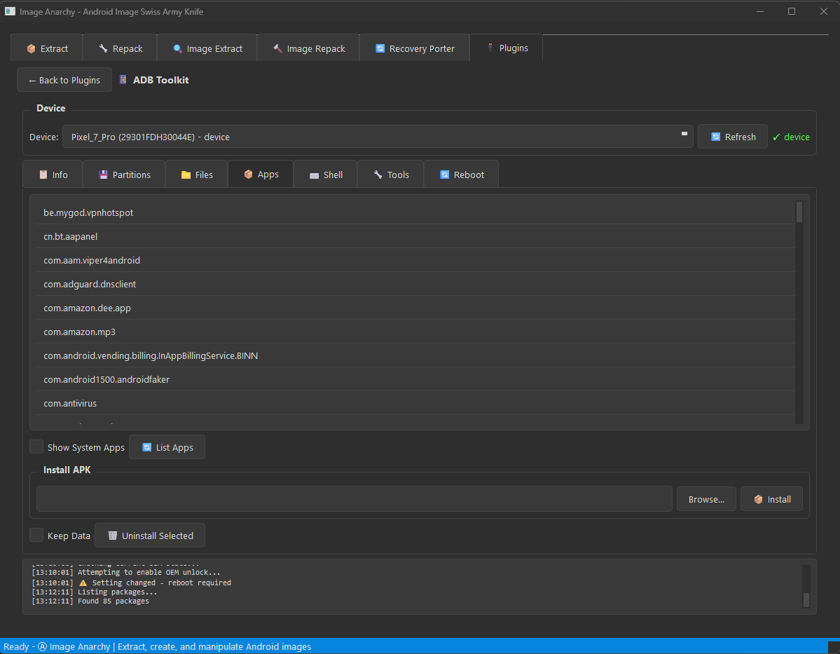 ADB Apps