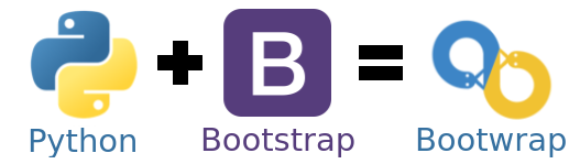 Python + Bootstrap = Bootwrap