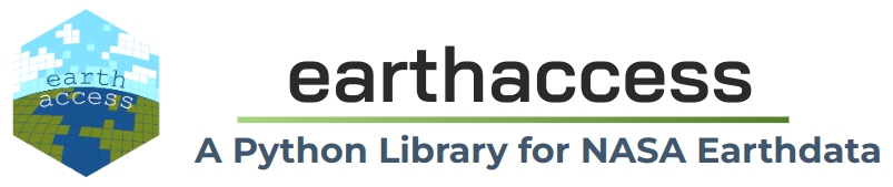 earthaccess, a python library to search, download or stream NASA Earth science data with just a few lines of code