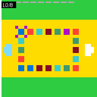 lp85 solved source-free, 8 of 8 levels