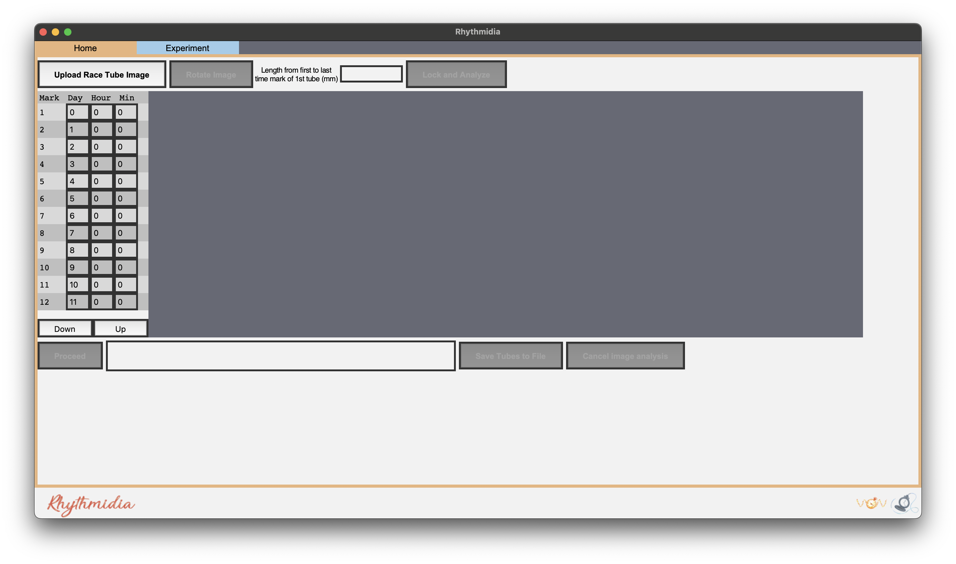 Home Tab (blank)