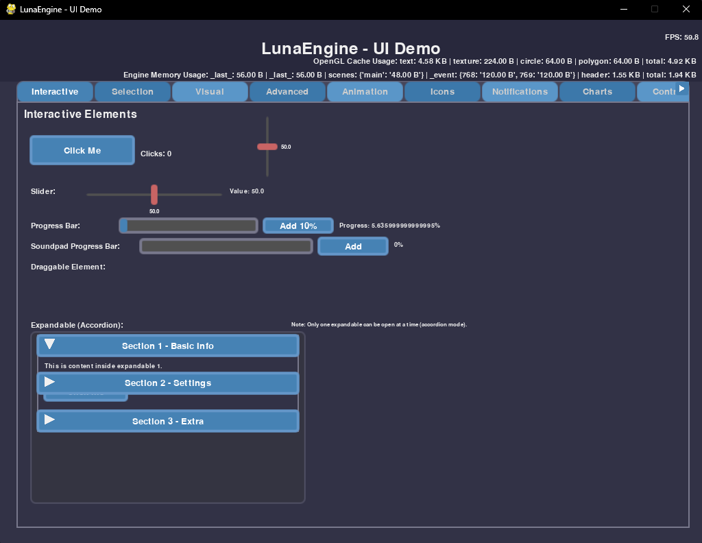 User Interface