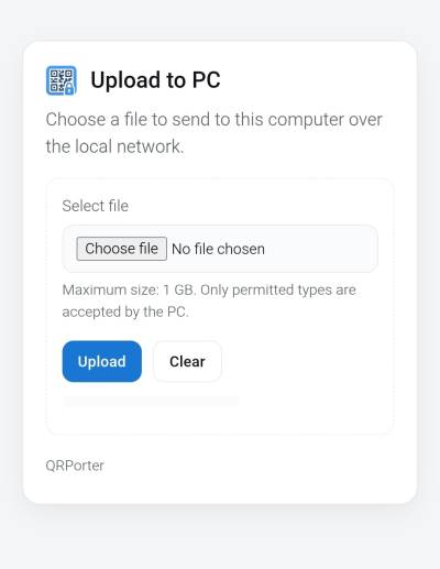 QRPorter_Upload_to_pc