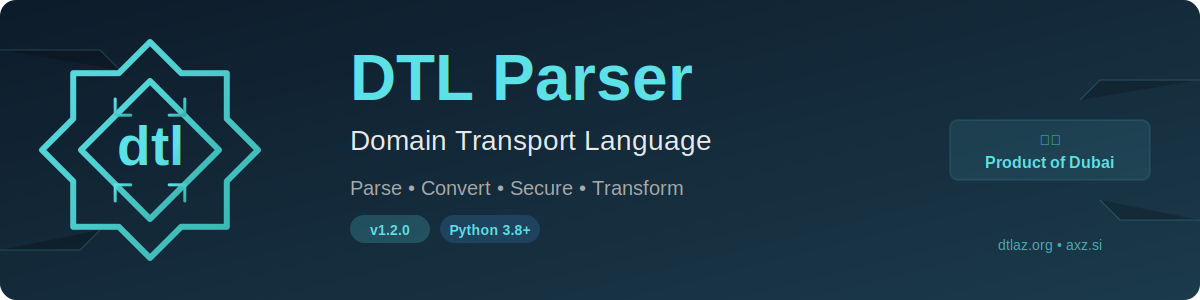 DTL Parser - Domain Transport Language