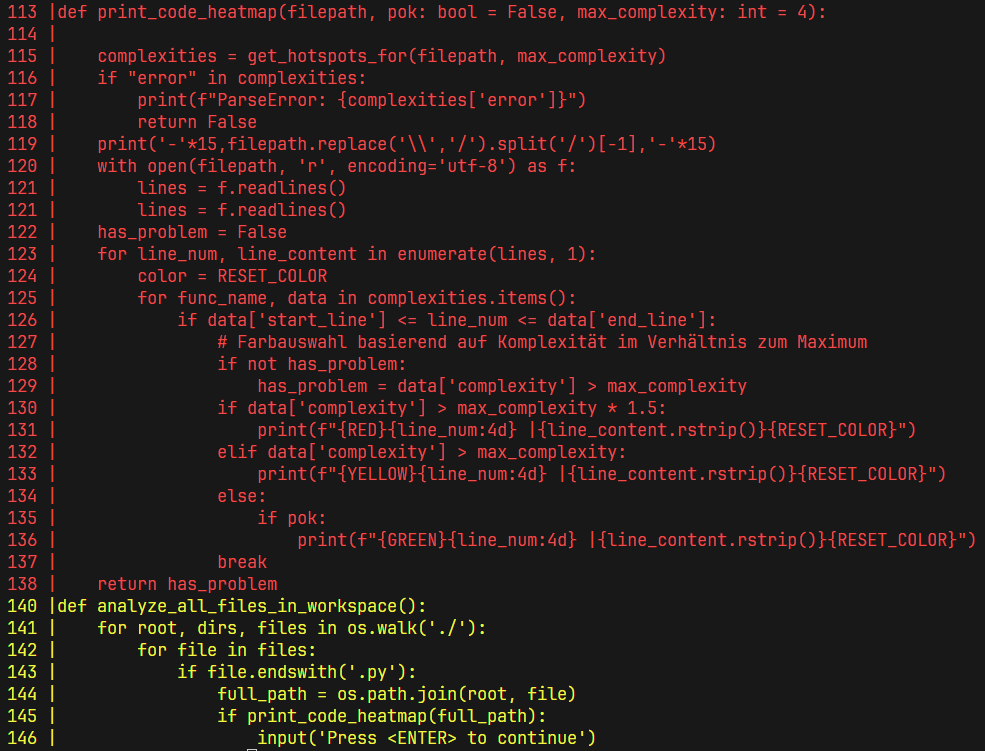 Cyclomatic Complexity Viewer