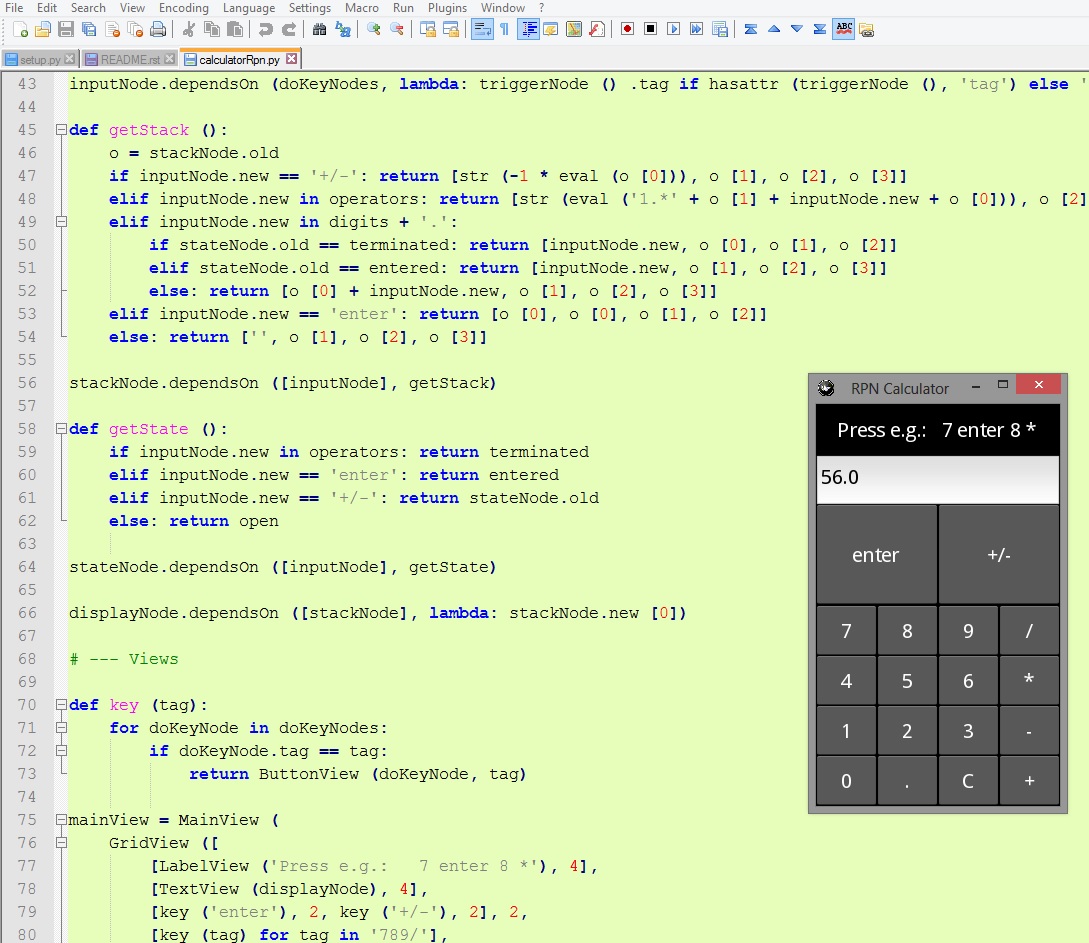 Image of Eden for Kivy calculator tutorial