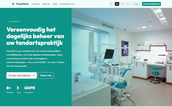 FlowDent - dental practice management built on ASPPY