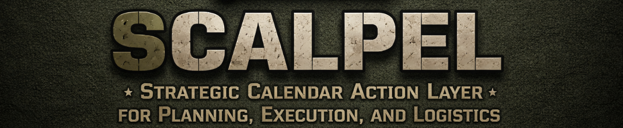 SCALPEL banner