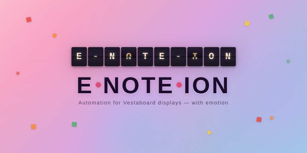 E•NOTE•ION