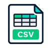 CSV export