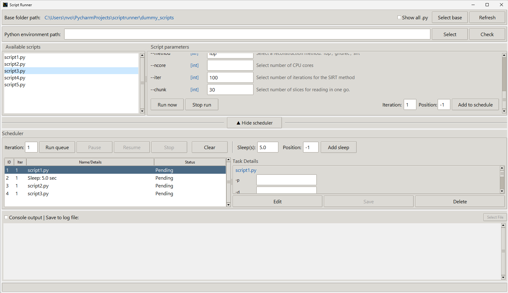 scriptrunner-gui · PyPI