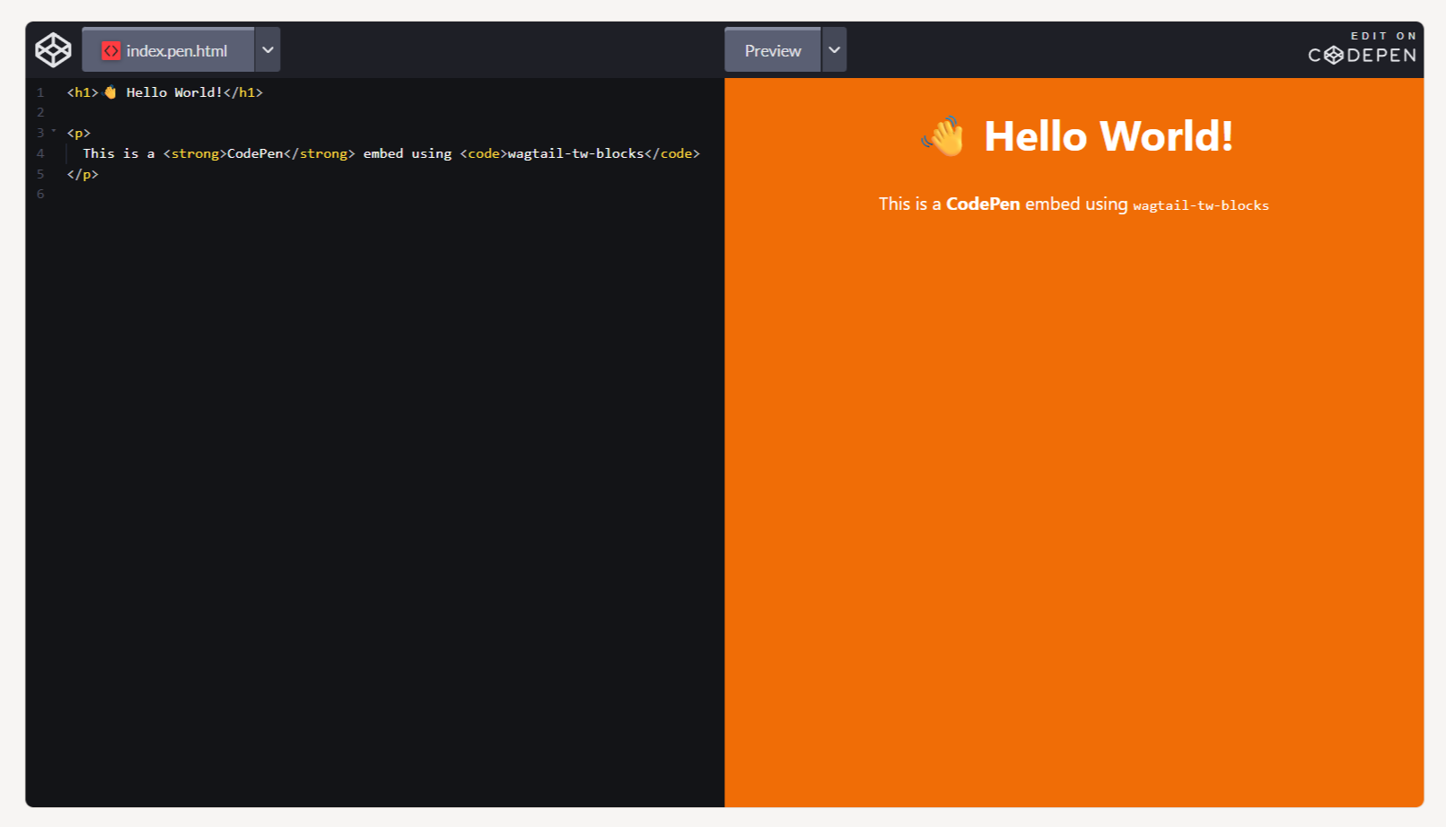 CodePen Demo