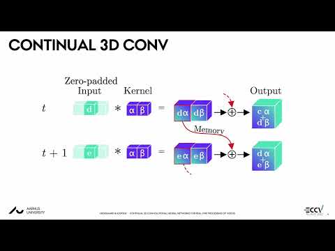 Presentation of Continual 3D CNNs