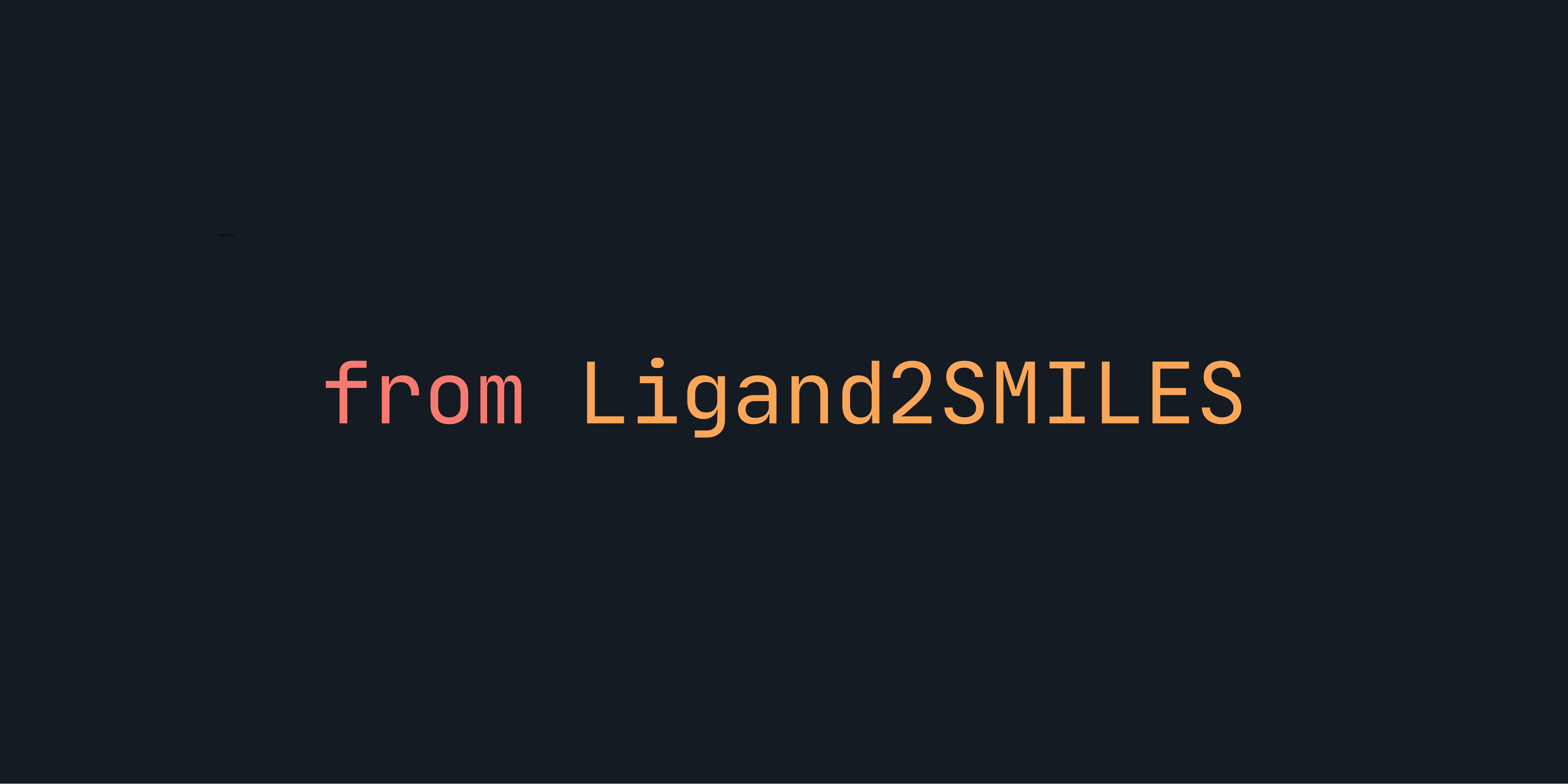 from Ligand2SMILES