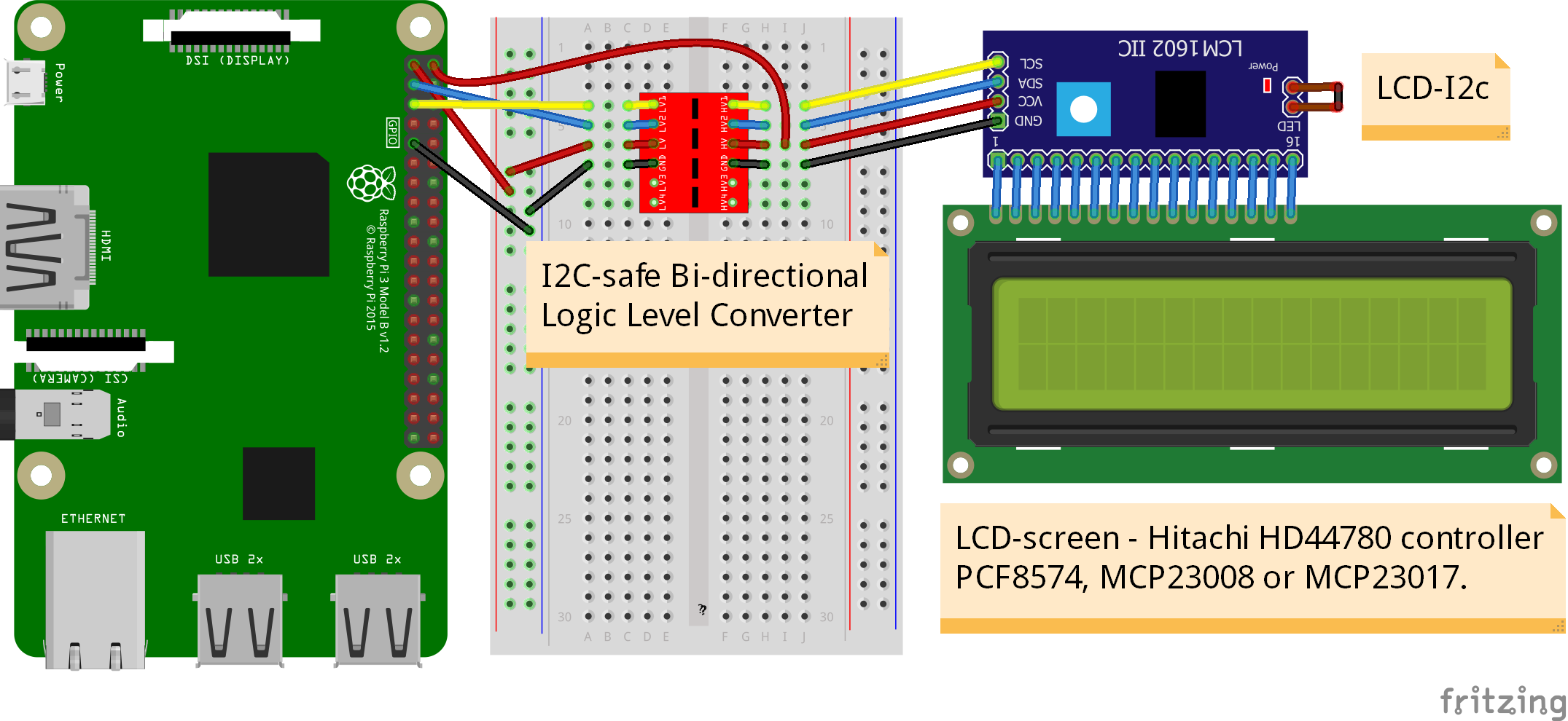 PIR-sensor Electronic sketch