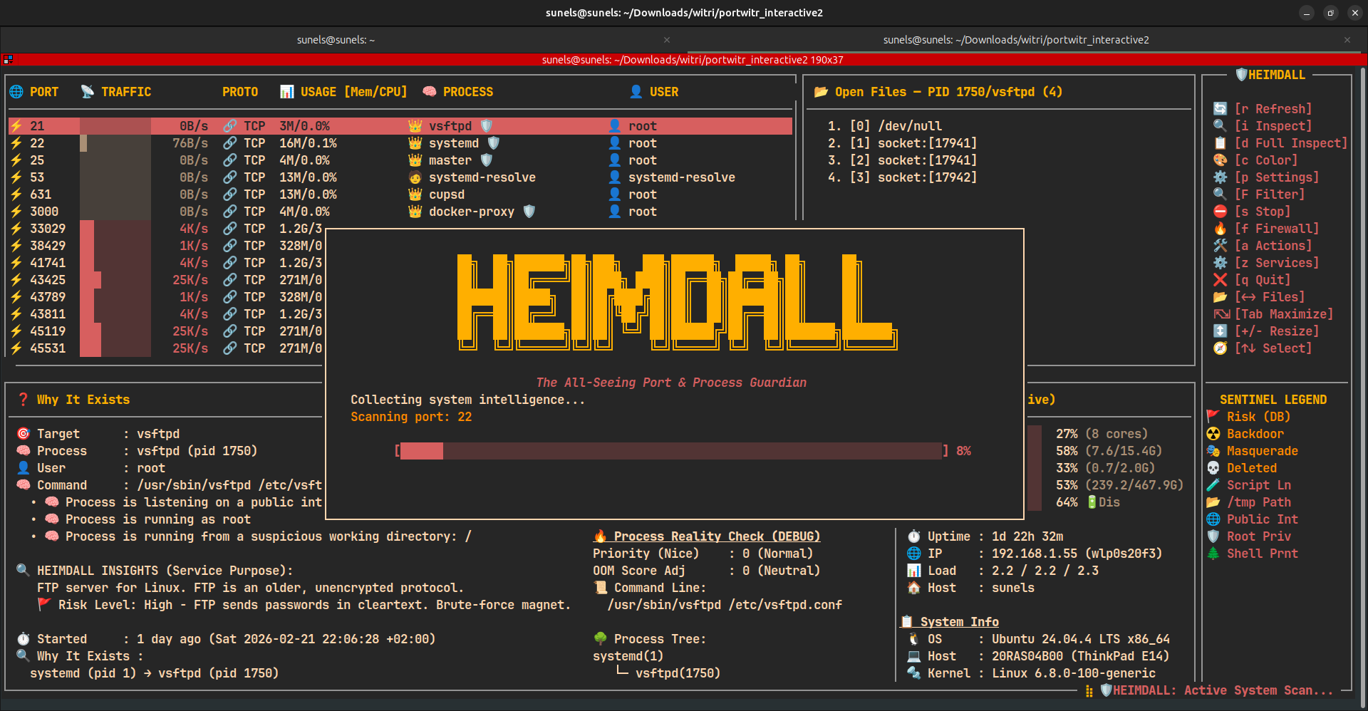 heimdall main view