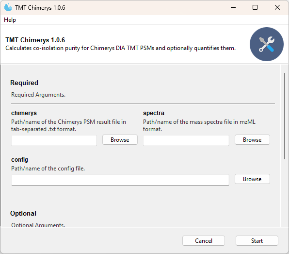 GUI screenshot