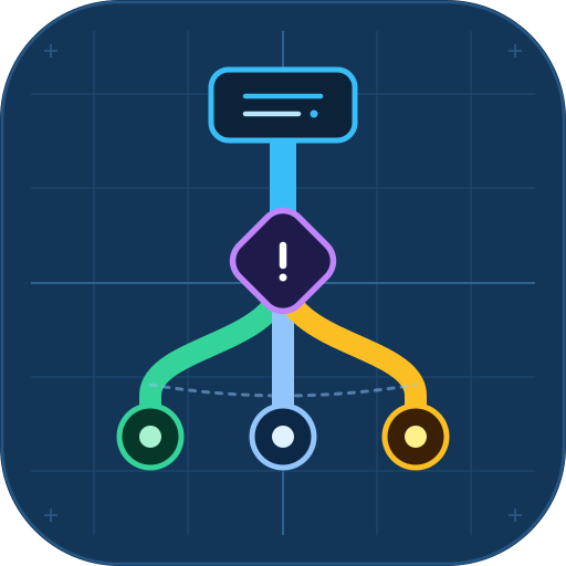 StudyPype icon: a study branching into a result tree