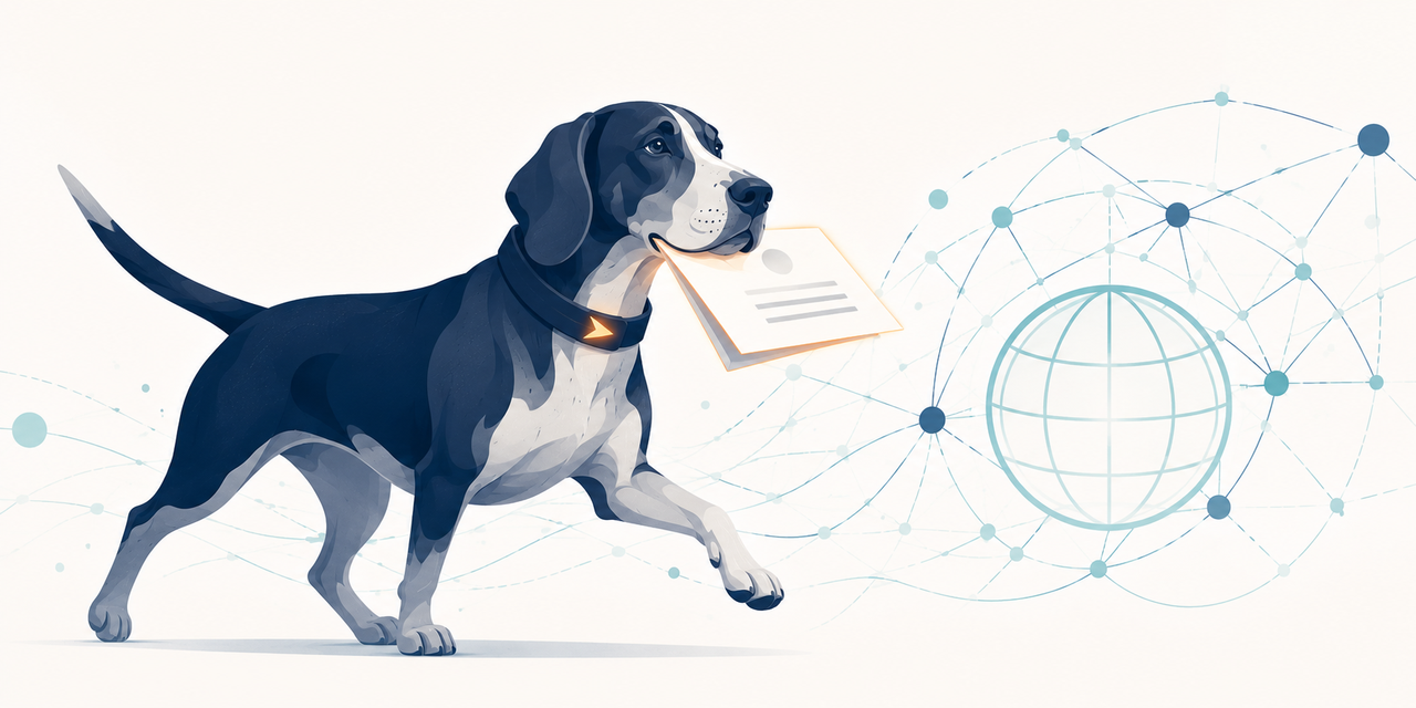 Hound fetches the web and brings it back to your agent