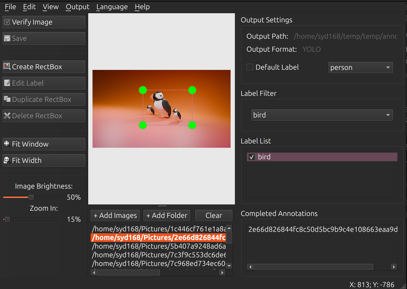 LabelCraft Interface