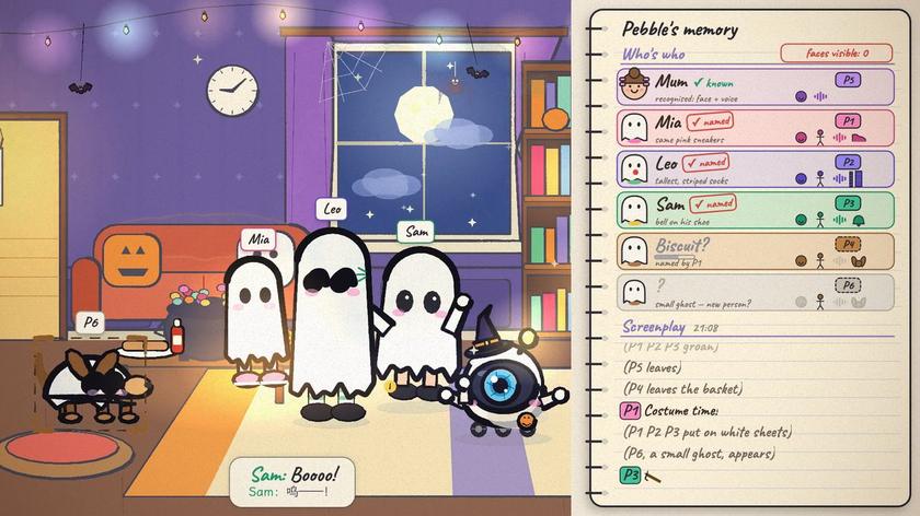 Ghosts keep their names