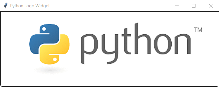 Python Logo Widget