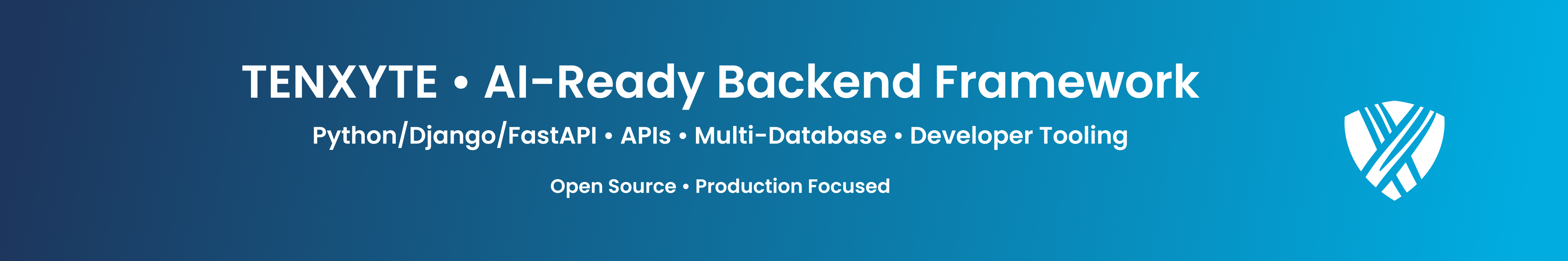# TENXYTE • AI-Ready Backend Framework