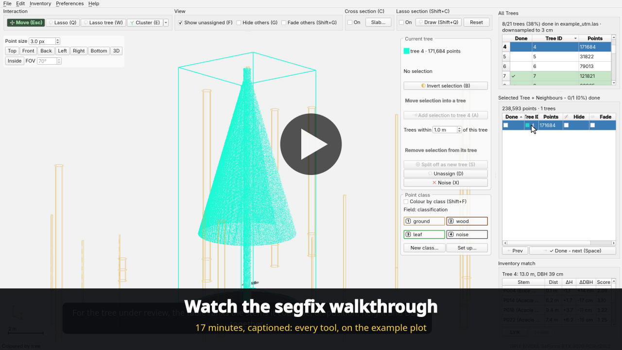 Watch the segfix walkthrough