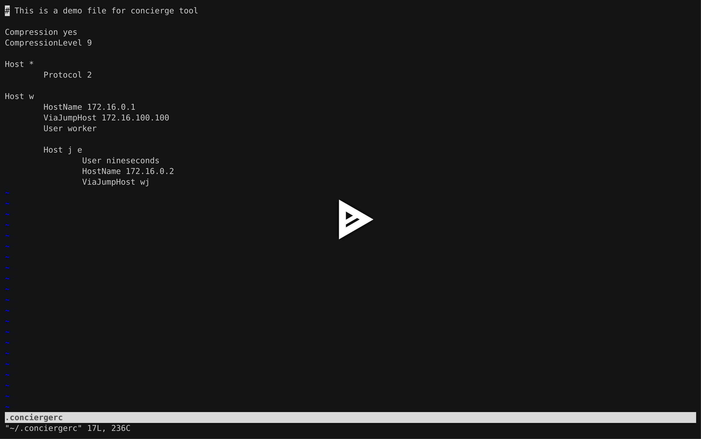 Asciinema screencast