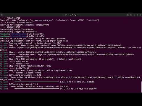 Tplbuild Demo Video