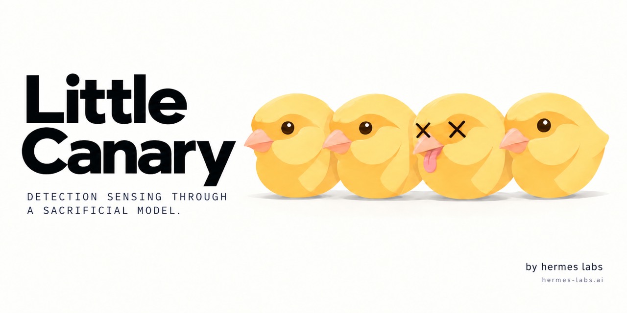 Little Canary — prompt injection sensing through a sacrificial model