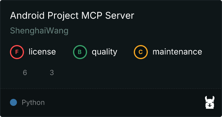 Android Project Server MCP server