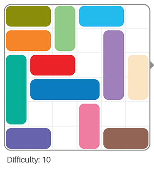 Sample Rush Cards puzzle