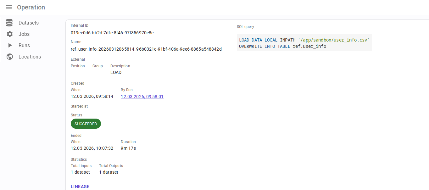 Hive query details