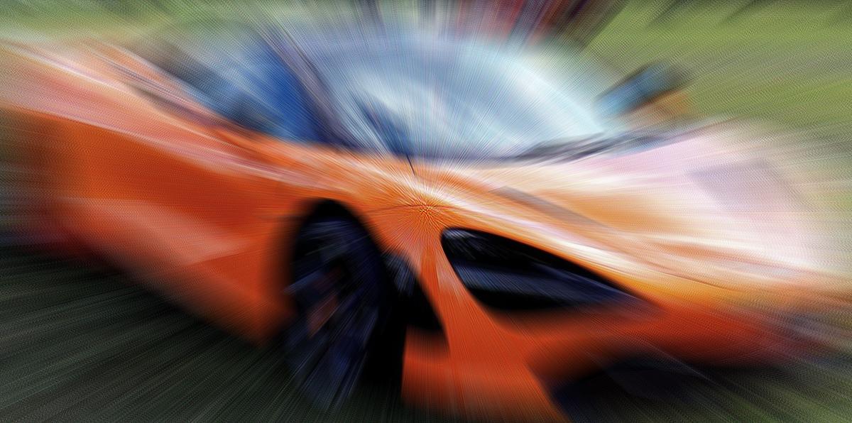 dither + zoom-blur