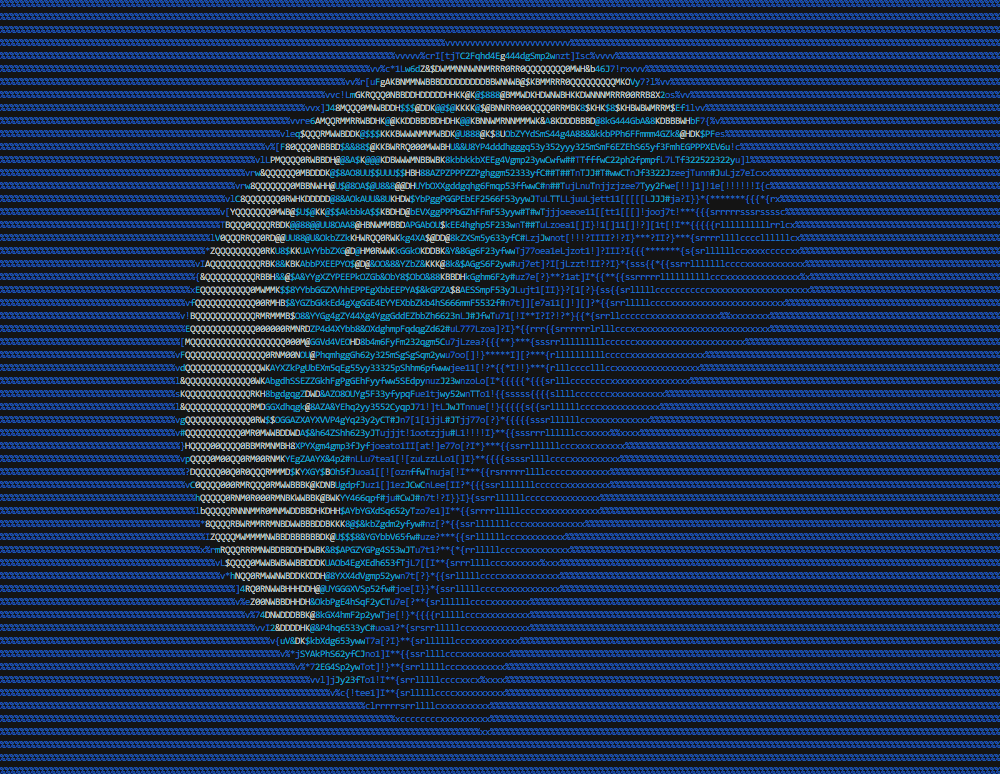 ASCII Magic example