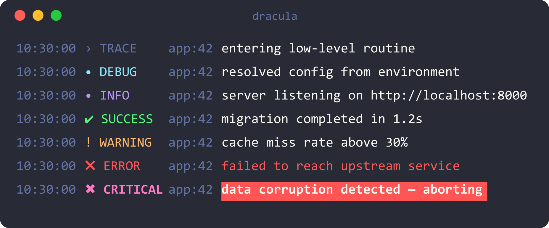 dracula theme