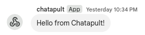 Sync Message