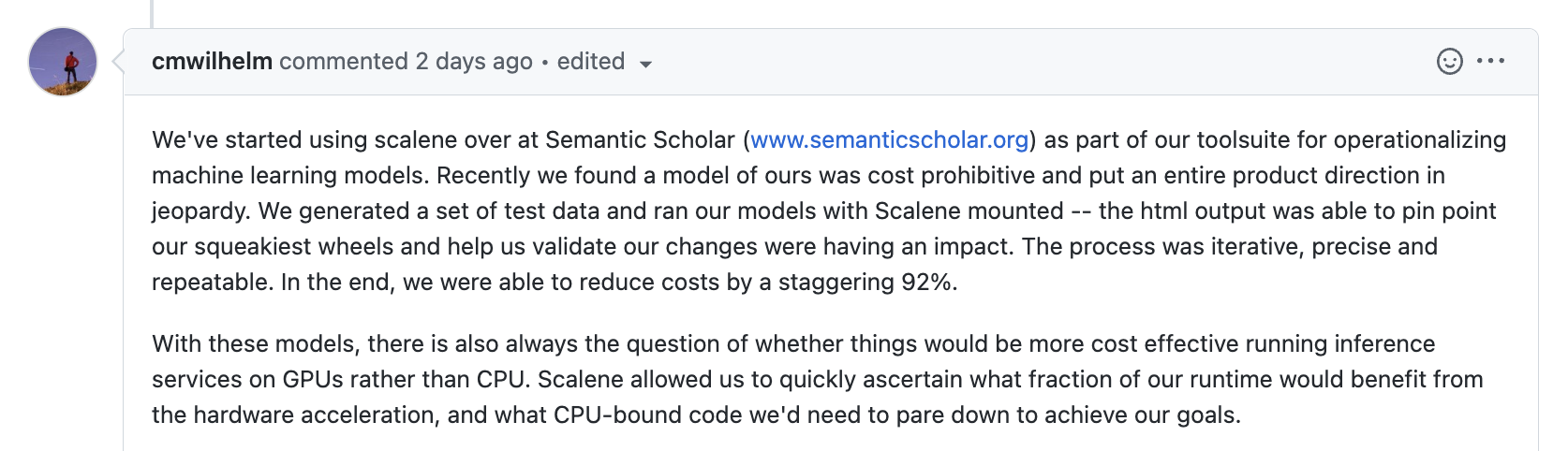 Semantic Scholar success story