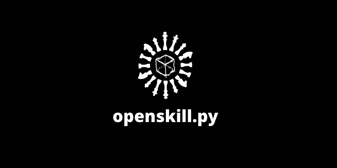 Logo of OpenSkill for Python - Multiplayer rating system. Better than Elo.