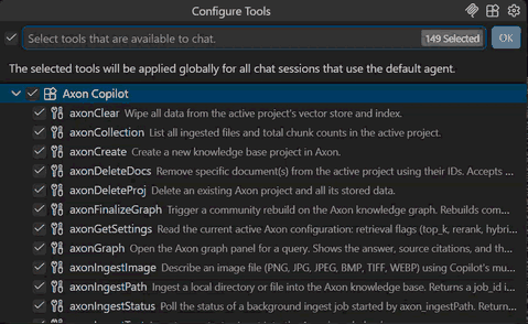 Axon Copilot integration