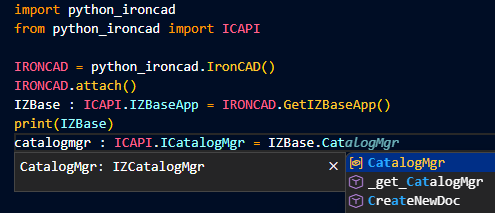 Intellisense