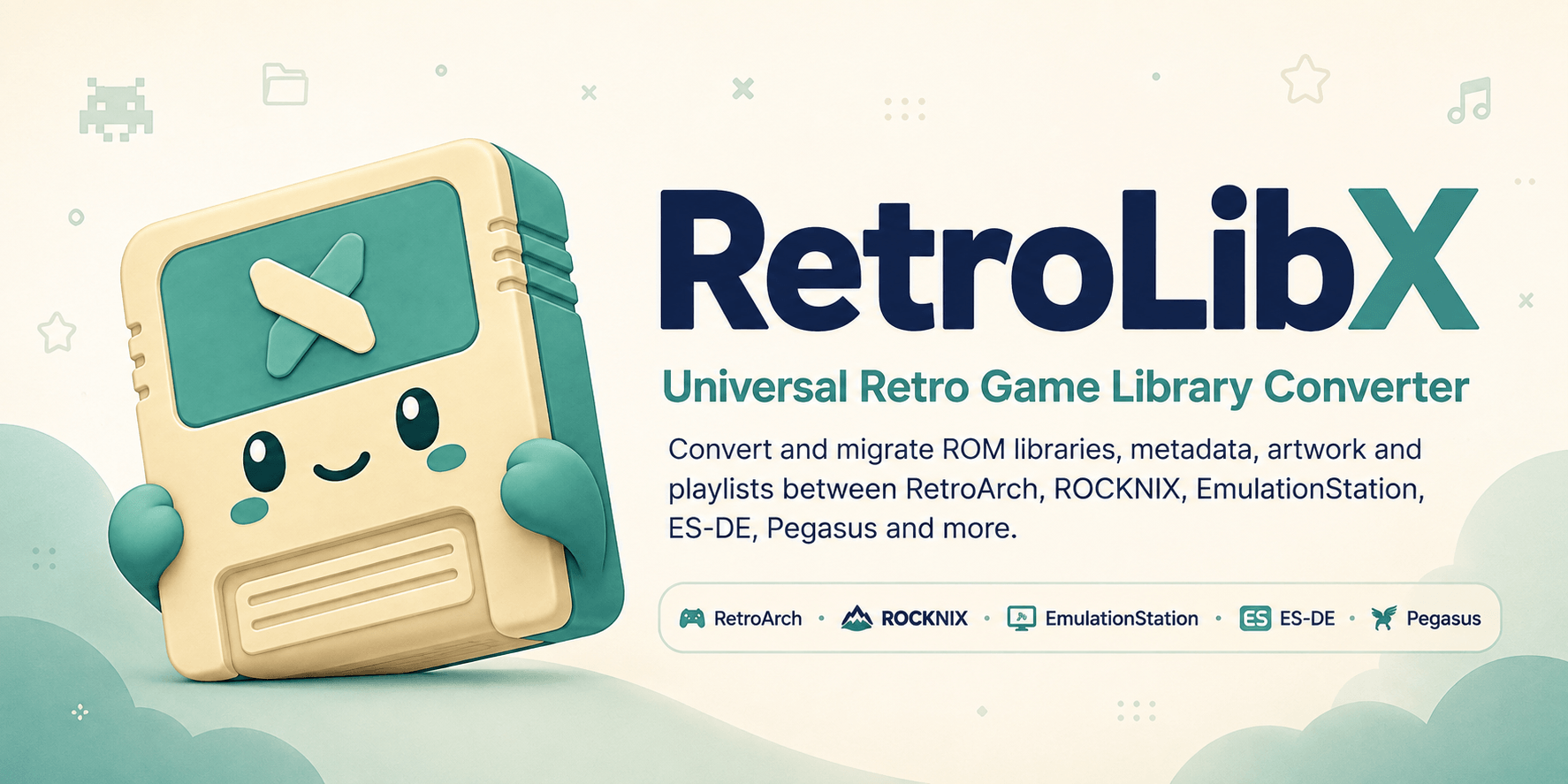 RetroLibX — Universal Retro Game Library Converter