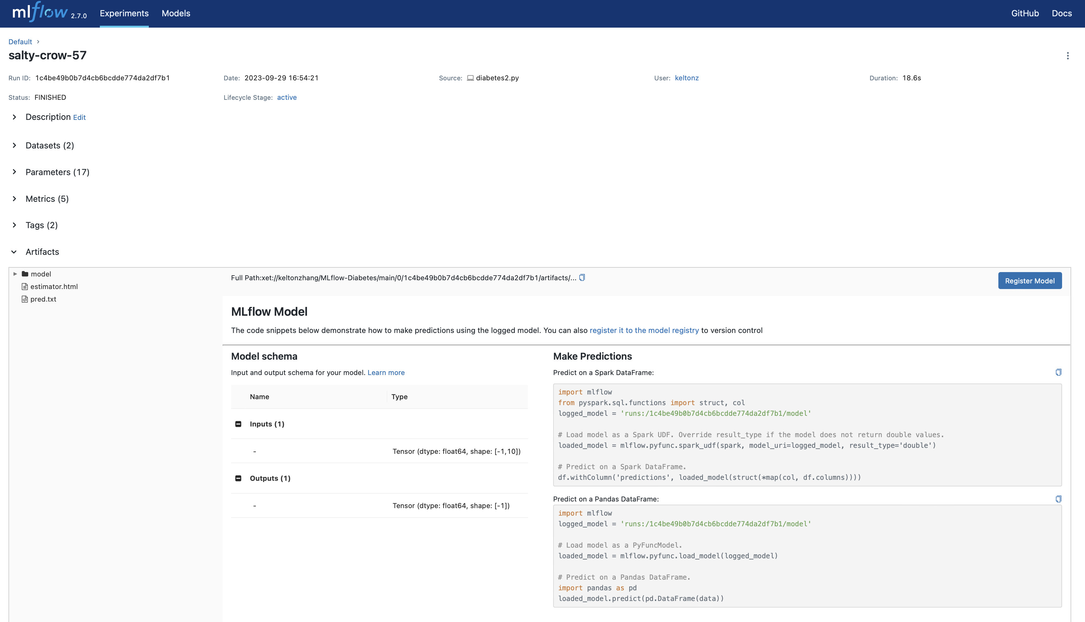 artifact_on_mlflow_ui