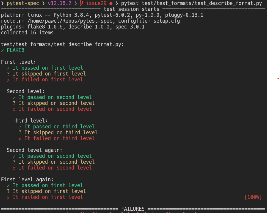 https://github.com/pchomik/pytest-spec/raw/master/docs/output.png